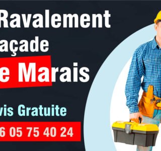 Le ravalement de façade à Le Marais